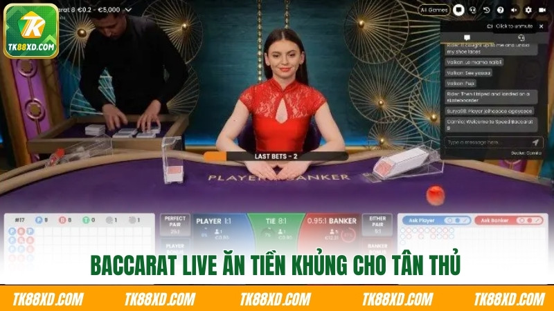 Baccarat Live ăn tiền khủng cho tân thủ Baccarat Live ăn tiền khủng cho tân thủ