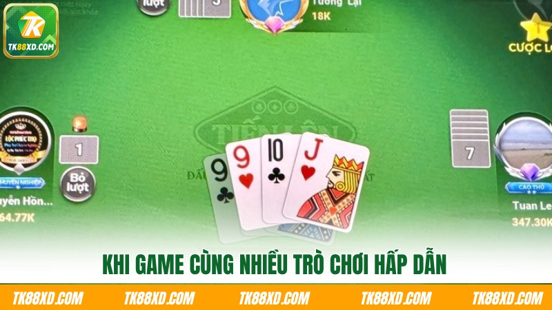 Khi game cùng nhiều trò chơi hấp dẫn Khi game cùng nhiều trò chơi hấp dẫn